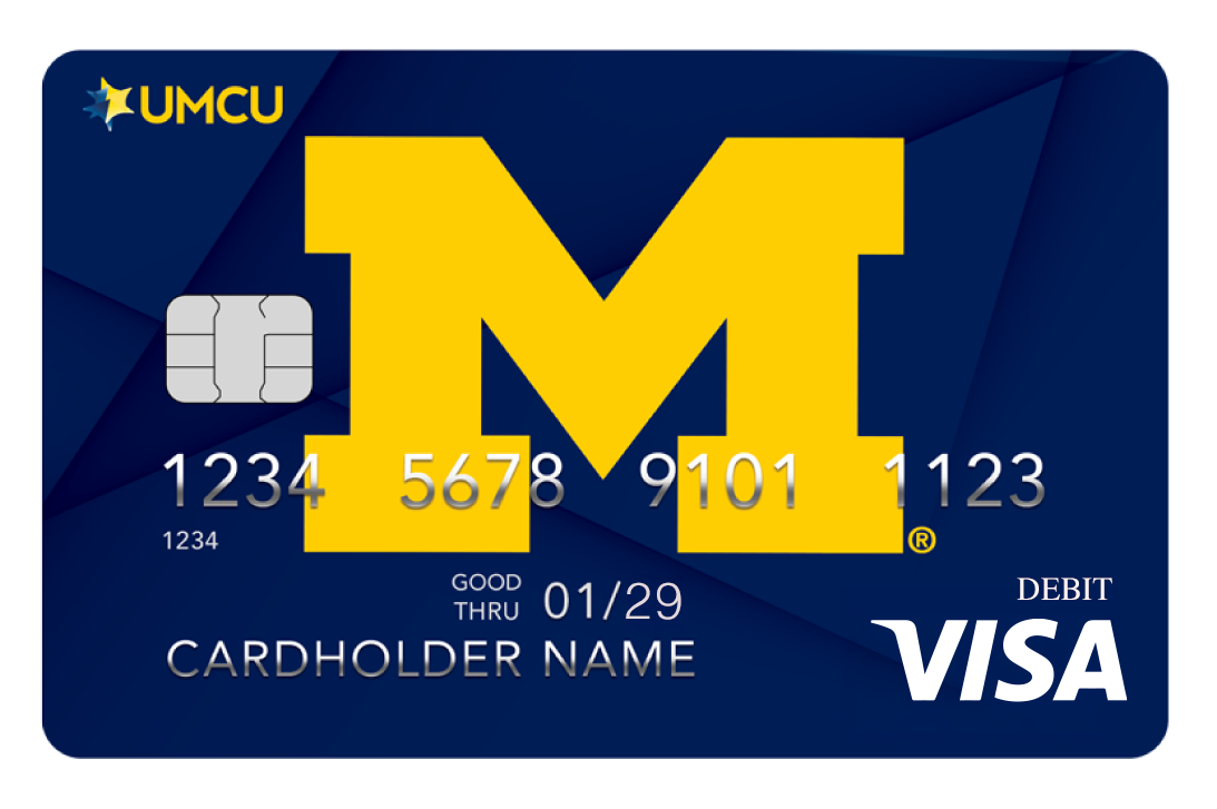 Block M debit card