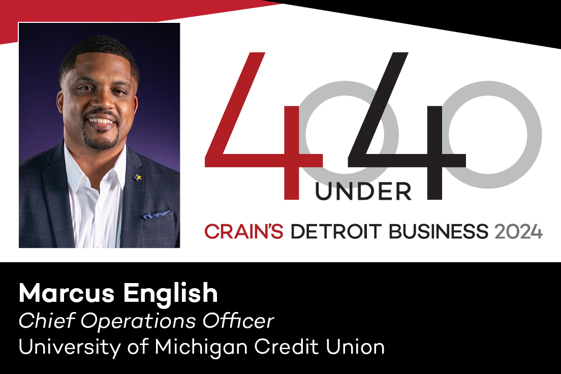 Marcus English Crain‘s 40 Under 40 Image